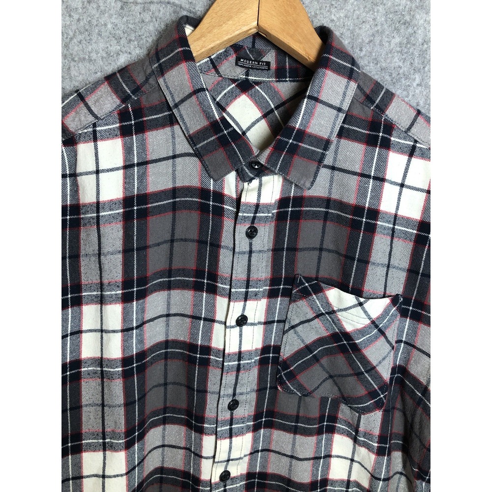Barbour Shirt Mens Small Gray Plaid Tailored Fit Fallbay Flannel New with Tags
